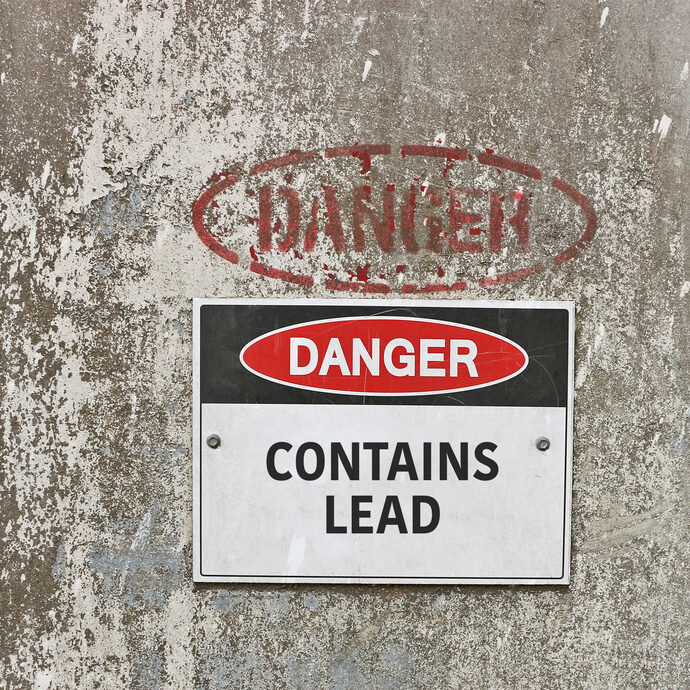 contains lead danger sign 